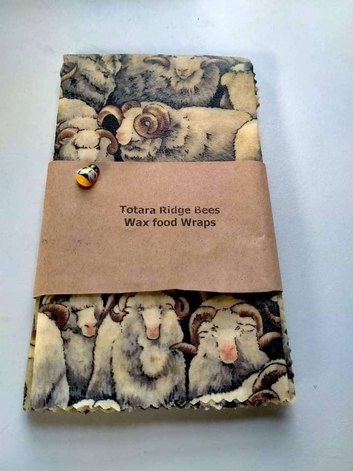 Beeswax wraps 3 pack. Smaller size