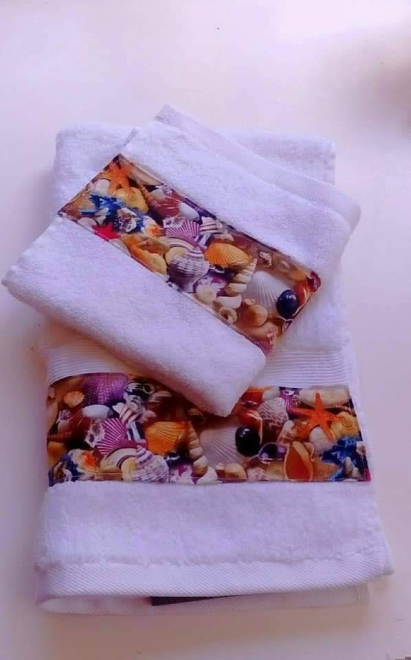 Hand towel, Facecloth set.