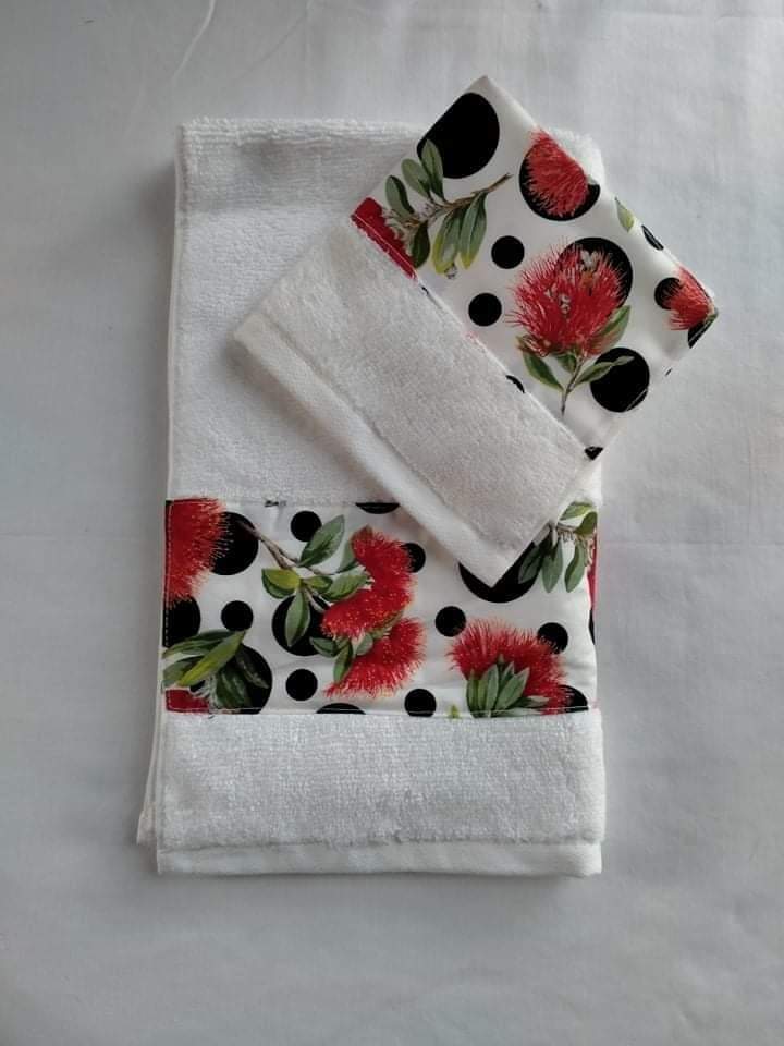 Hand towel, Facecloth set.