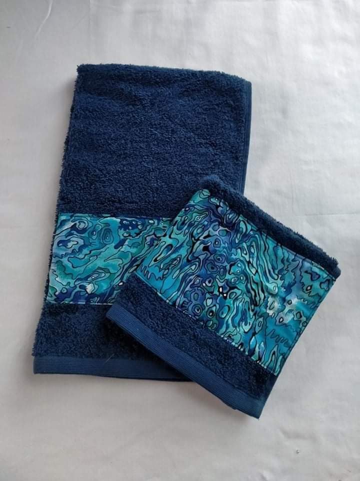 Hand towel, Facecloth set.