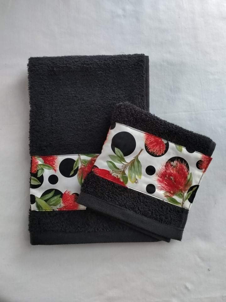 Hand towel, Facecloth set.