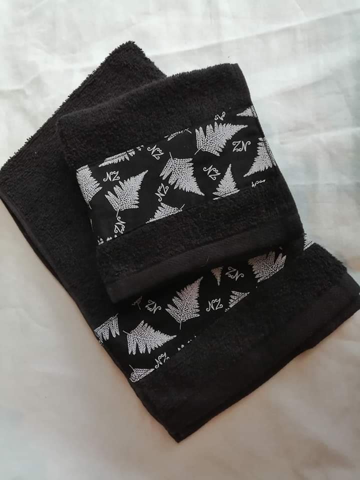 Hand towel, Facecloth set.