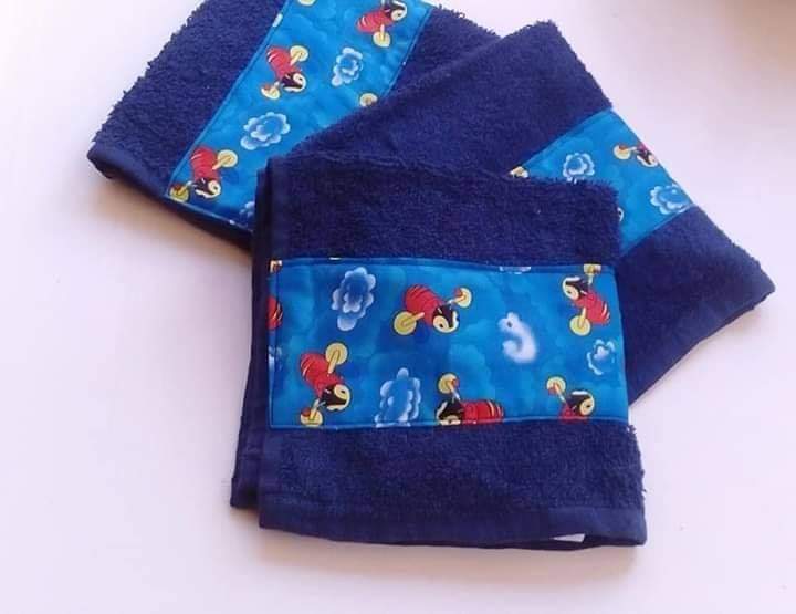 Hand towel, Facecloth set.