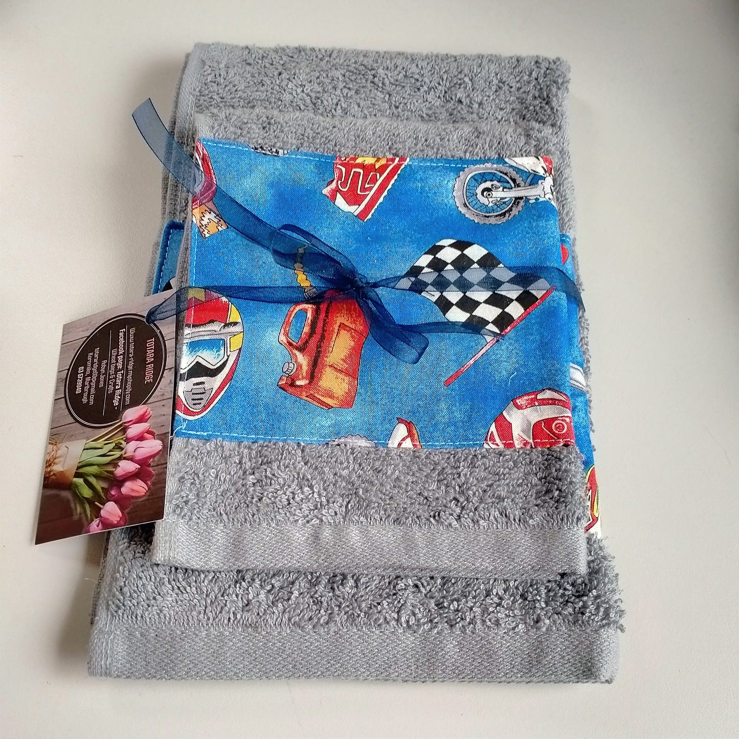 Hand towel, Facecloth set.