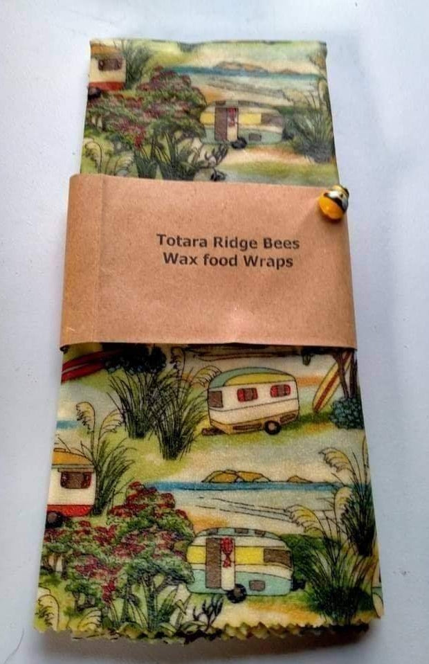 Beeswax food wraps 3pack. 35cms x 1 and two 20cms