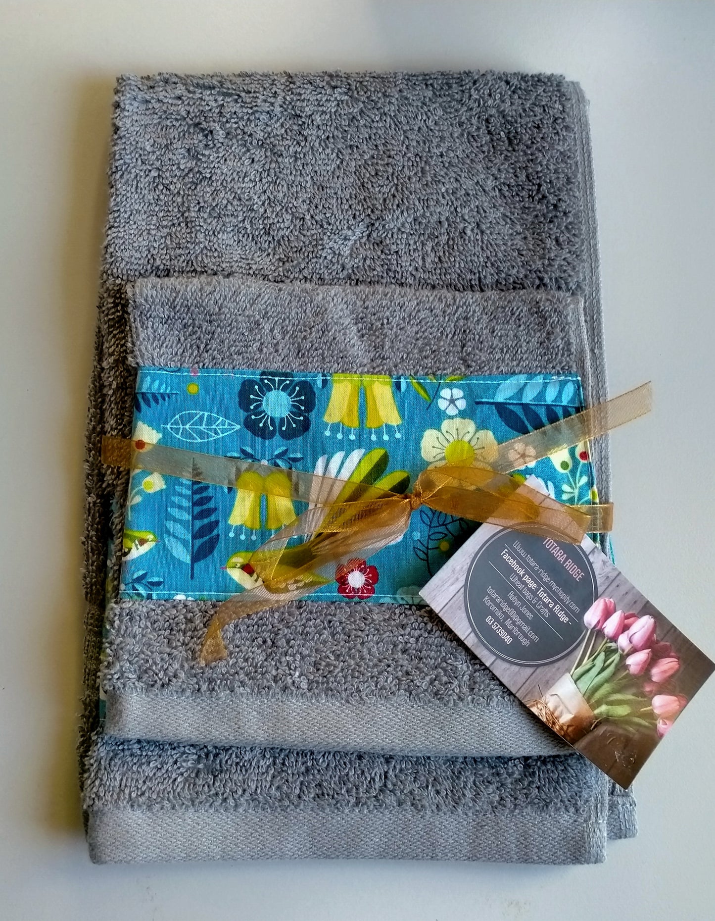 Hand towel, Facecloth set.